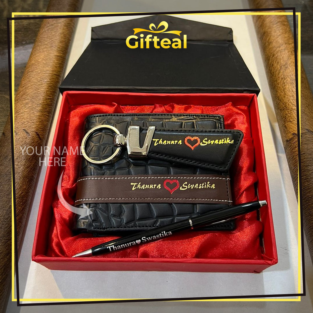 Crocodile Style Walletset Gifteals